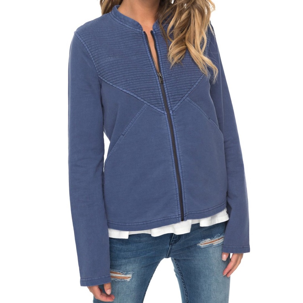 ROXY blue cotton jacket